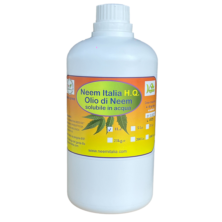 Olio di Neem Solubile 1L, 5L e 25L | Neem Italia