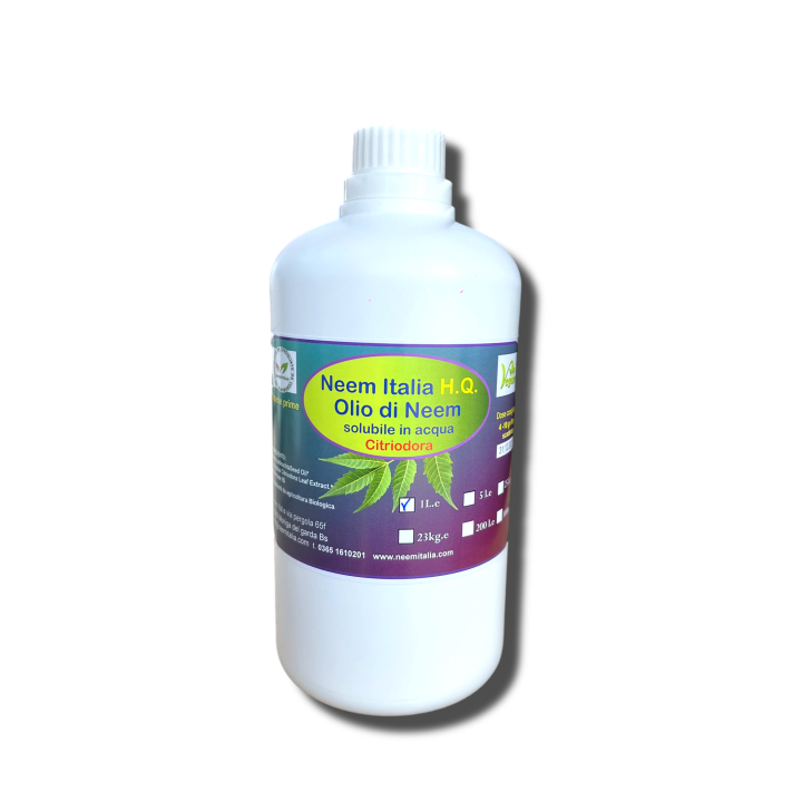 Olio di Neem Solubile Citriodora | Neem Italia