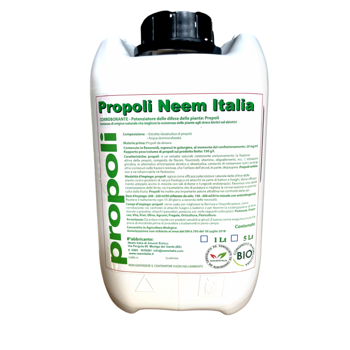 Propoli per Agricoltura 1L e 5L | Neem Italia