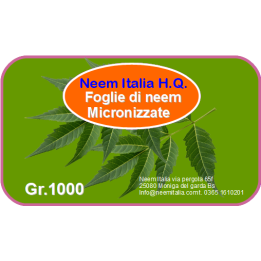 Foglie di Neem Micronizzate 1 kg | Neem Italia
