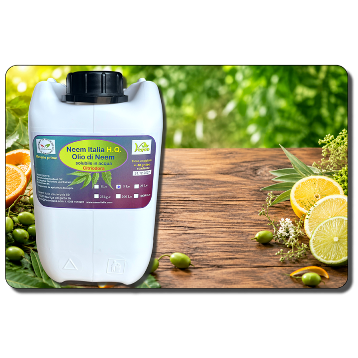 Olio di Neem Solubile Citriodora | Neem Italia
