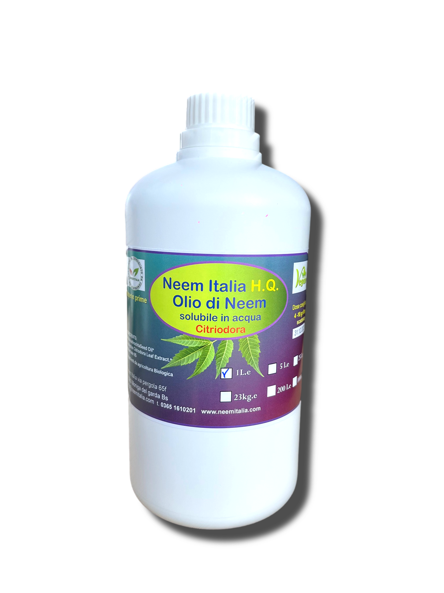 Olio di Neem Citriodora 1 litro