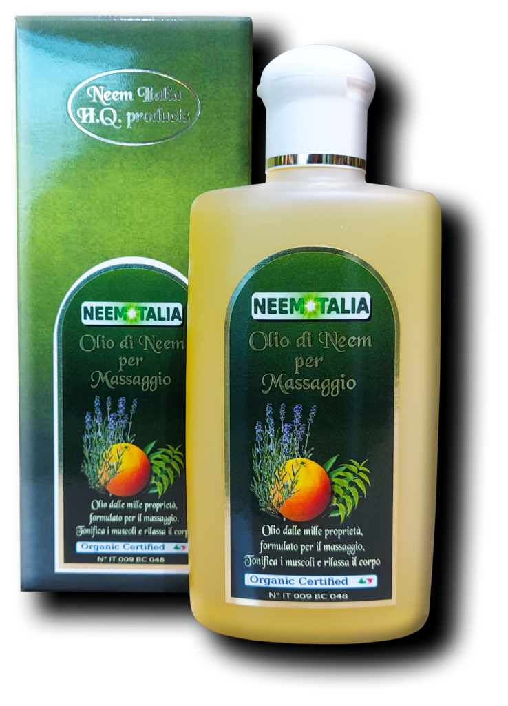 Olio da massaggio al neem