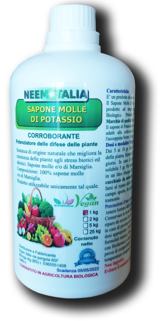 Confezione di sapone molle di potassio da 1Kg