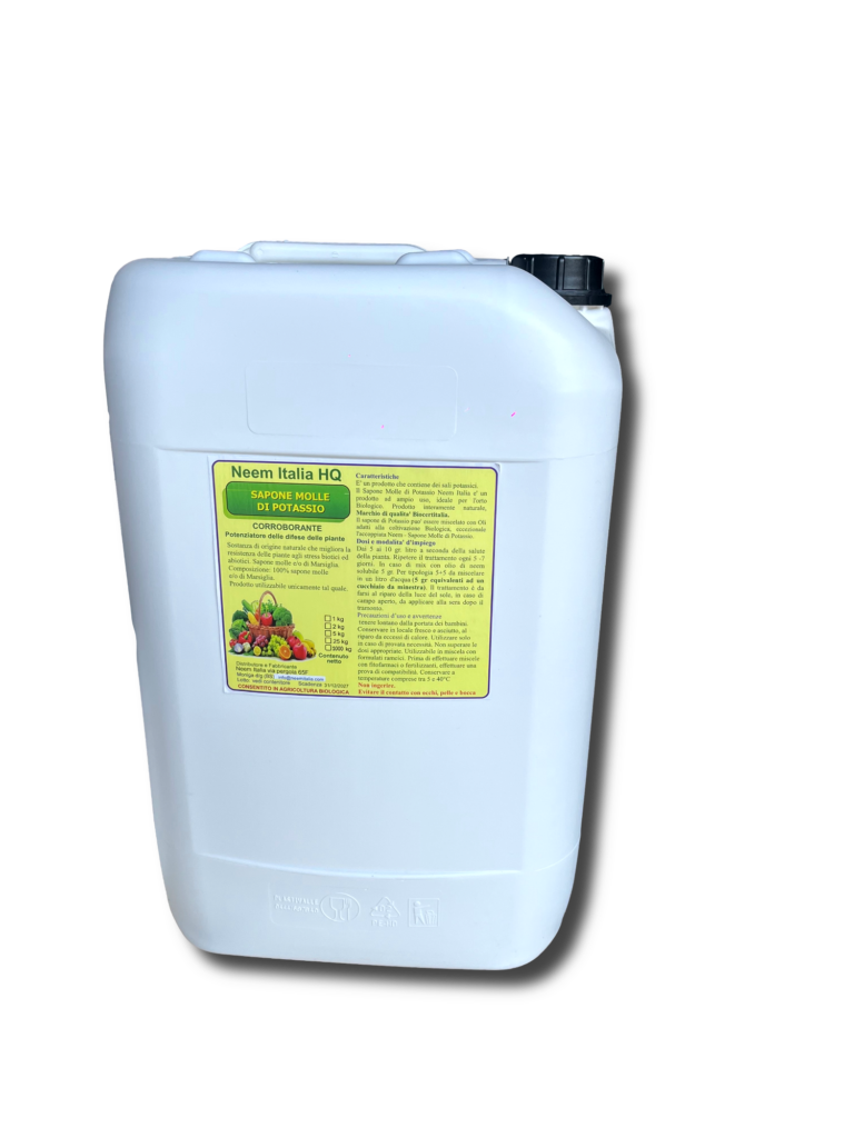 Sapone molle di Potassio Neem Italia formato 25 kg